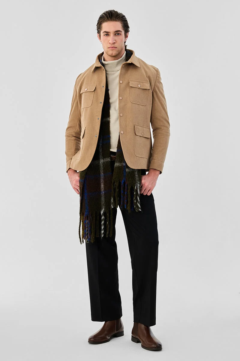 SNITCH Snap Button Corduroy Luxe Jacket